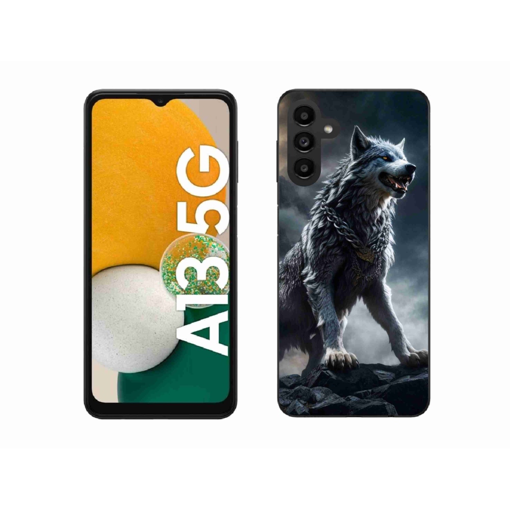 Gél védőburkolat mmCase Samsung Galaxy A13 5G - farkas 1