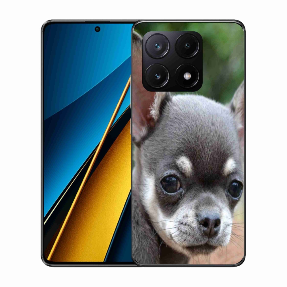 Gél tok mmCase a Xiaomi Poco X6 Pro 5G számára - chihuahua