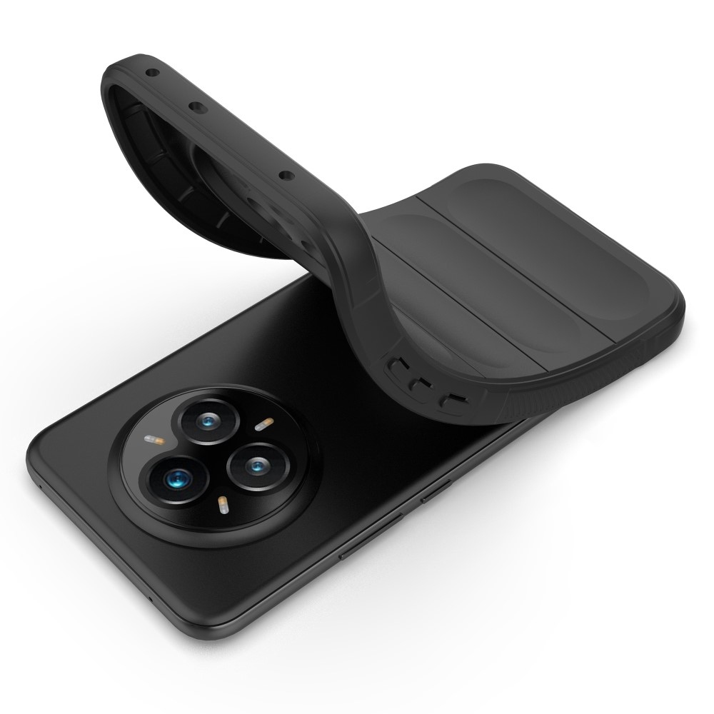 Rugg tartós zselés tok a Realme 14 Pro+ 5G készülékhez - fekete