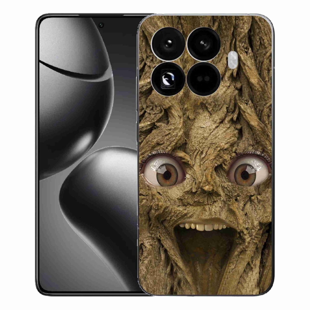 Gél borítás mmCase a Xiaomi 15T Pro számára - vidám fa szemekkel