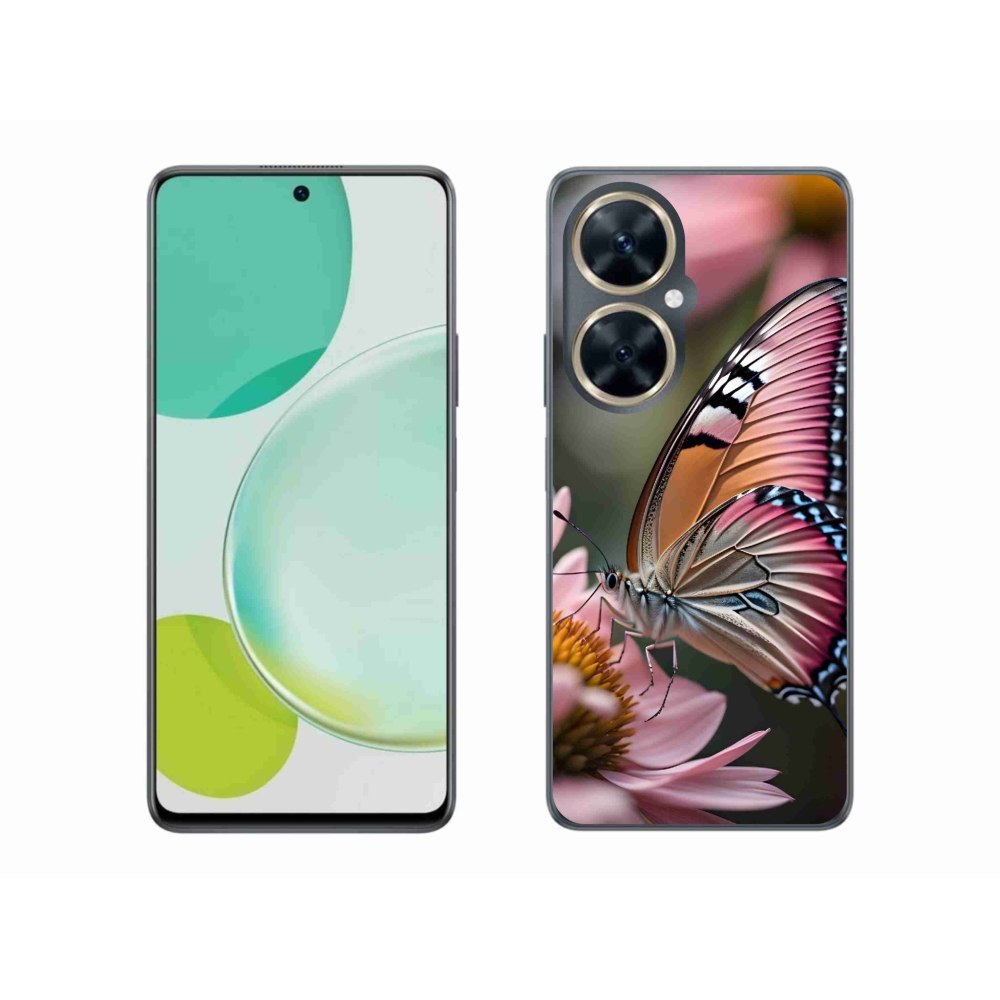 Gél borítás mmCase a Huawei Nova 11i készülékhez - színes pillangó