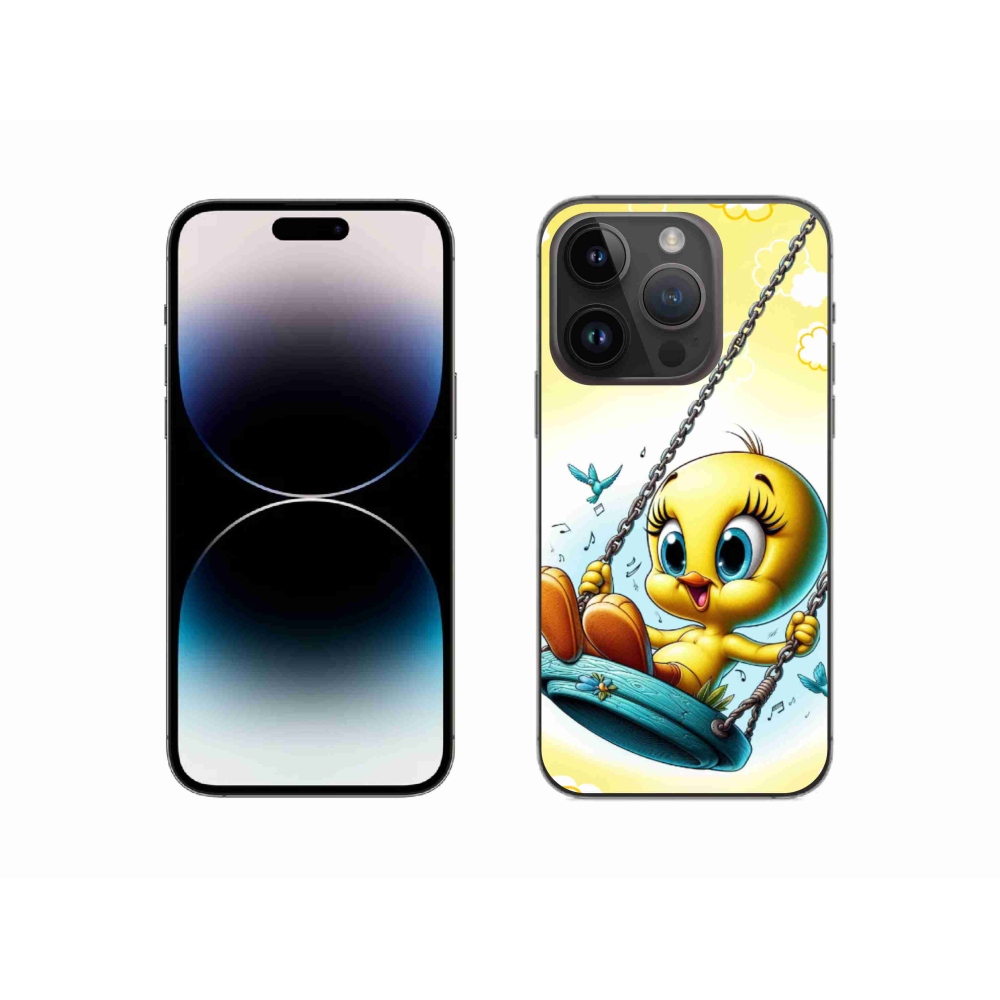 Zselés borítás mmCase iPhone 14 Pro 6.1 - tweets iPhone 14 Pro 6.1 készülékhez