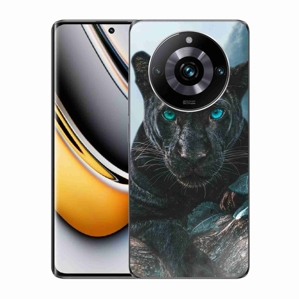 Gél borítás mmCase a Realme 11 Pro/11 Pro+ készülékhez - fekete párduc
