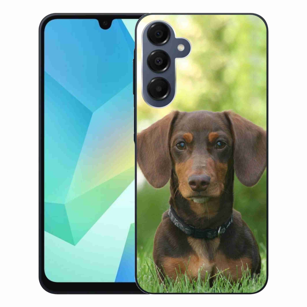 Gél tok mmCase Samsung Galaxy A16 4G/5G készülékhez - barna tacskó