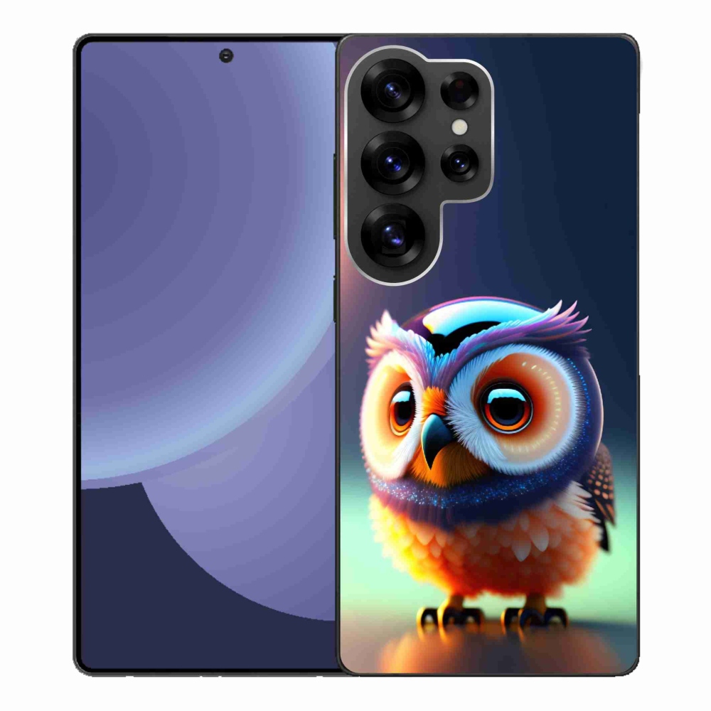 Gél védőhuzat mmCase Samsung Galaxy S25 Ultra készülékhez - bagoly