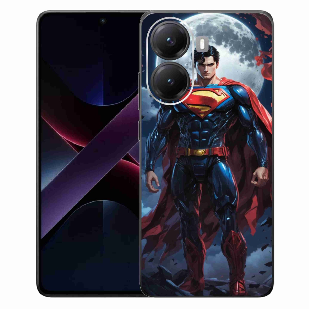 Gél borítás mmCase a Xiaomi Poco X7 Pro 5G számára - superman