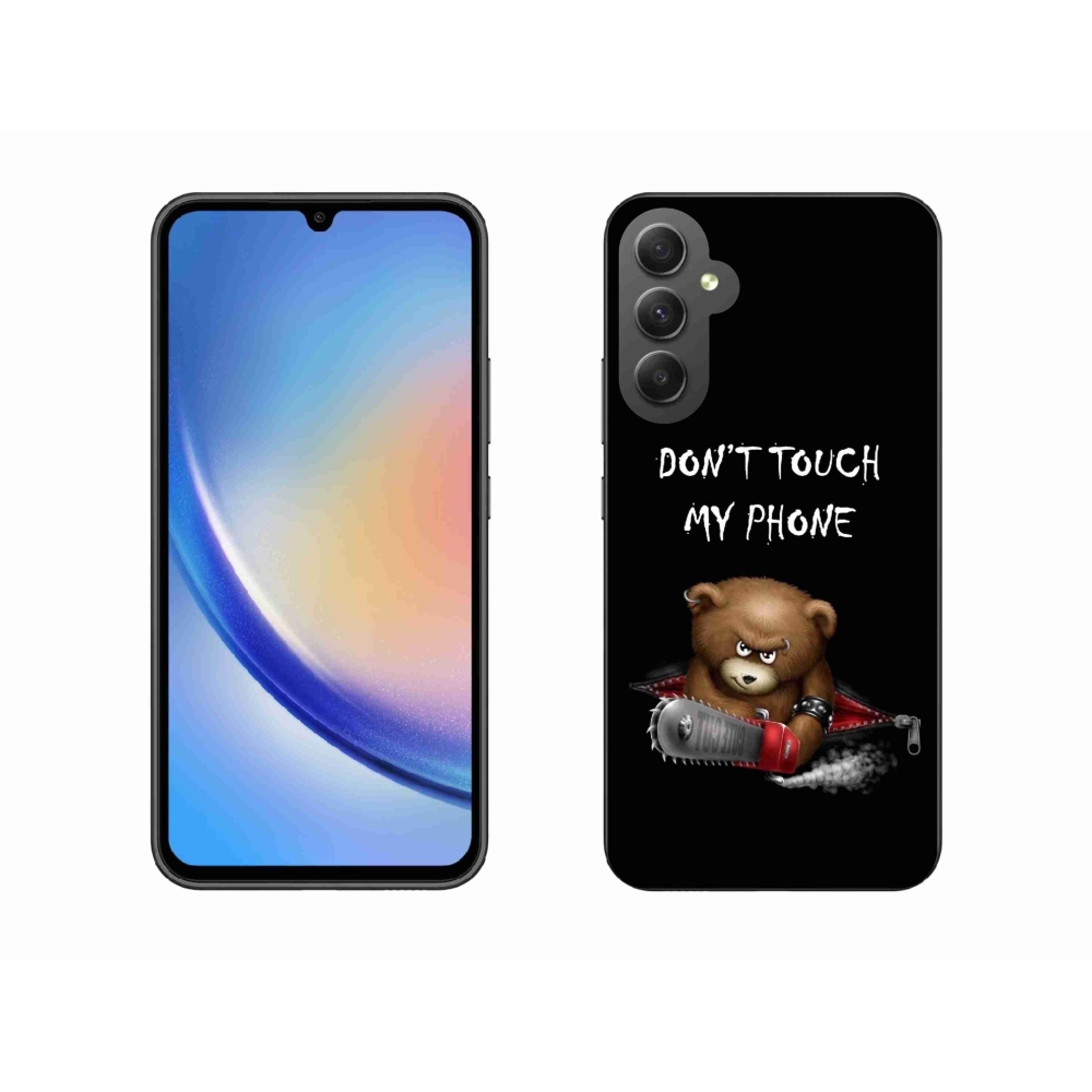 Gél védőburkolat mmCase Samsung Galaxy A34 5G - ne érintse meg a telefont