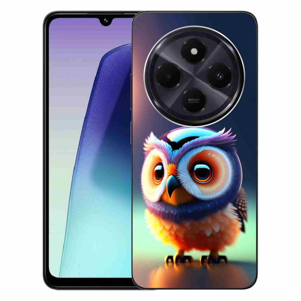 Gél borítás mmCase a Xiaomi Redmi 14C/Poco C75-hez - bagoly