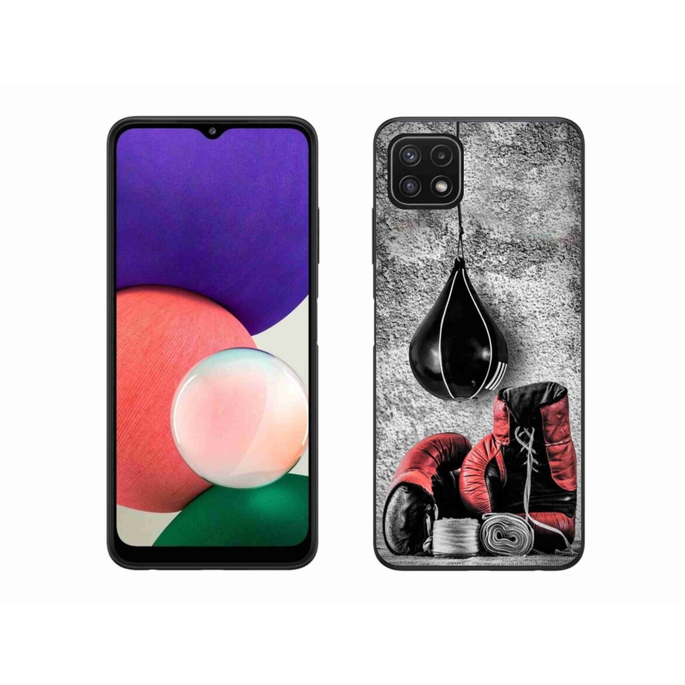 Gél borítás mmCase Samsung Galaxy A22 5G - bokszzsák és kesztyű - Samsung Galaxy A22 5G számára