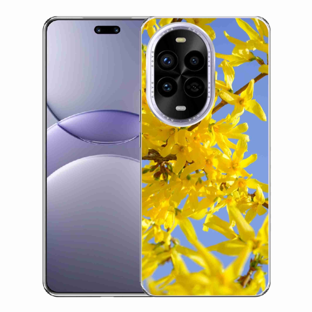 Gél borító mmCase a Huawei Nova 13 Pro 5G-re - sárga virágok