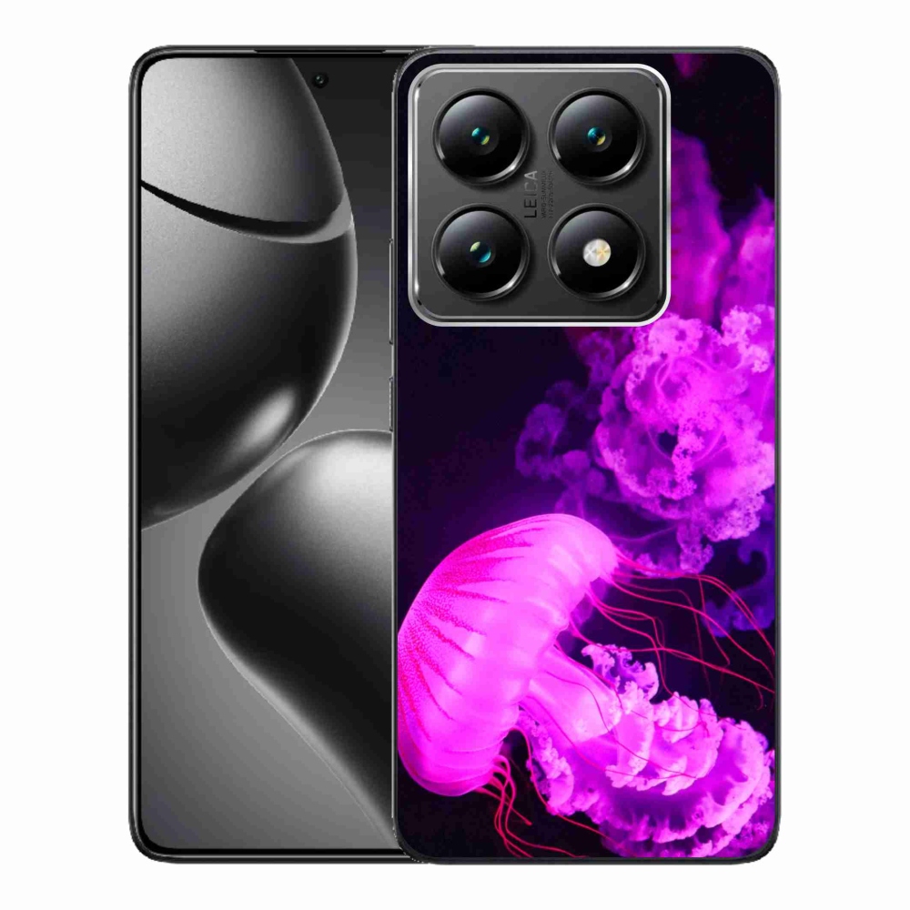 Gél borítás mmCase a Xiaomi 14T Pro számára - medúza 1