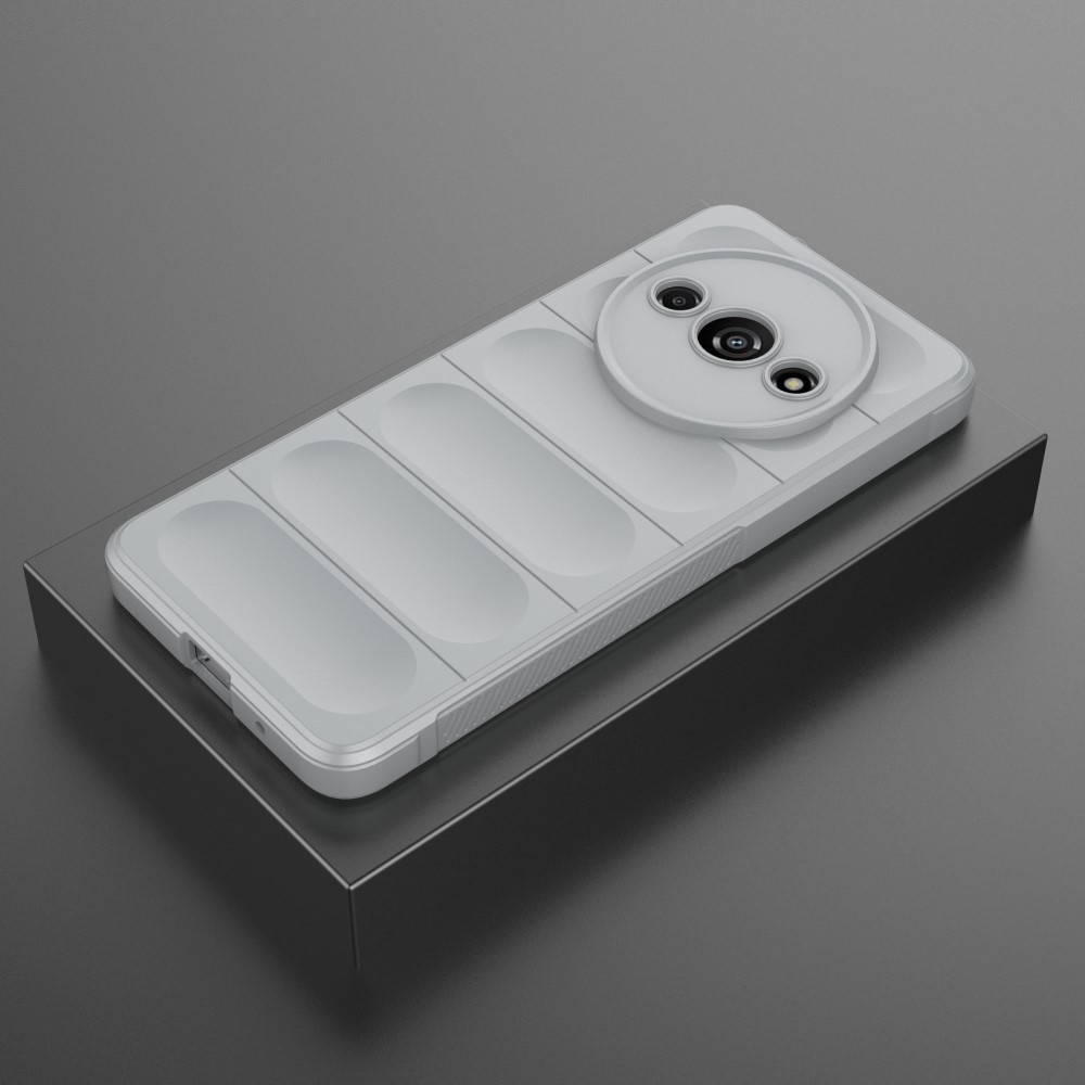 Rugg tartós zselés tok Xiaomi Redmi A3-hoz - világosszürke