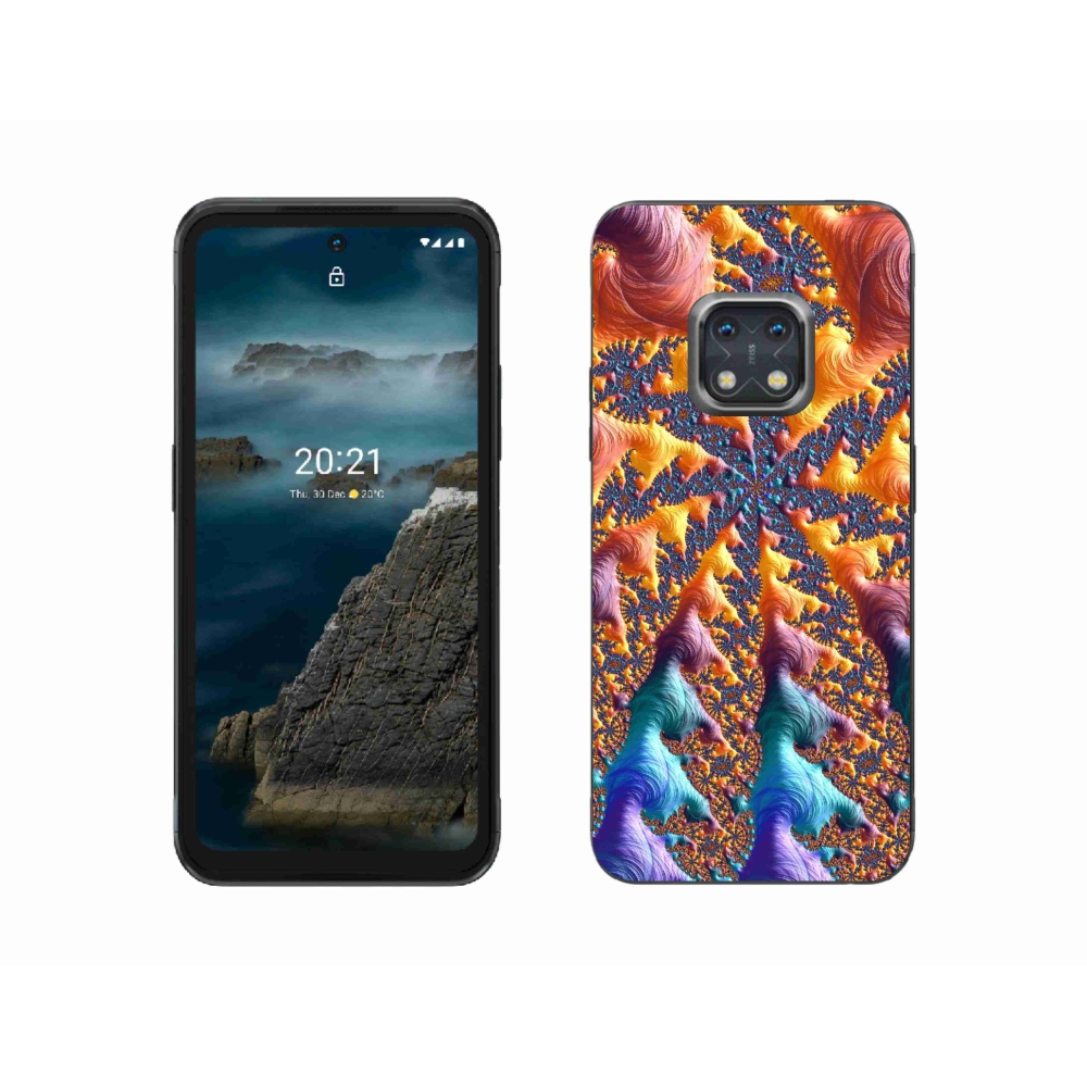 Zselés borítás mmCase a Nokia XR20 készülékhez - absztrakt motívum 23