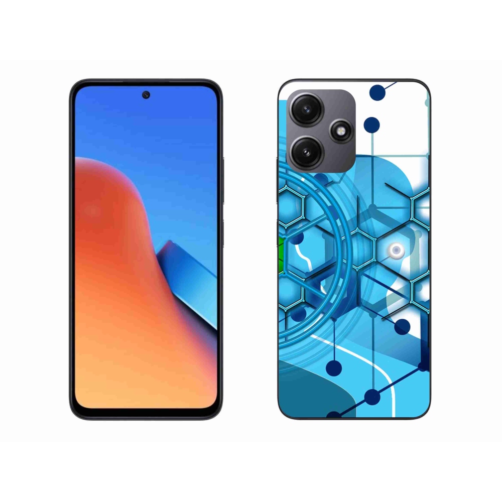 Gél borítás mmCase a Xiaomi Redmi 12 5G számára - absztrakt minta 2