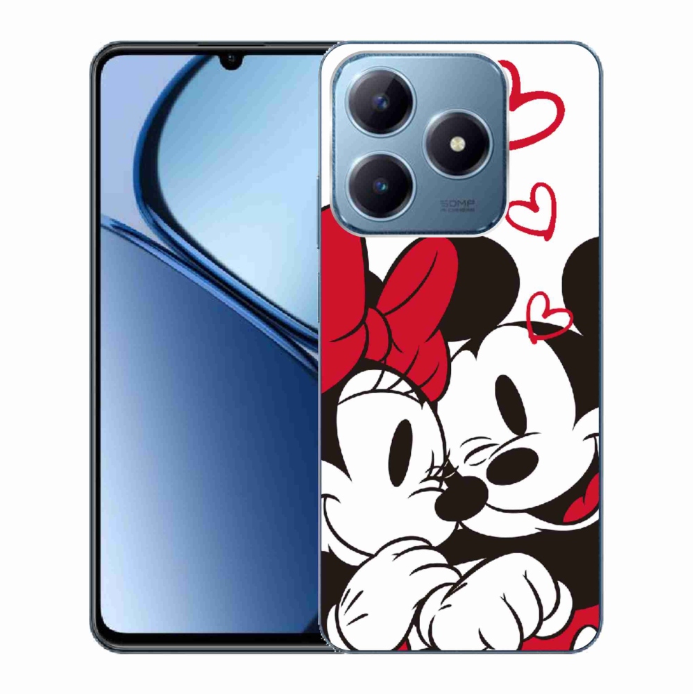 Zselés borítás mmCase a Realme C63 készülékhez - minnie és mickey