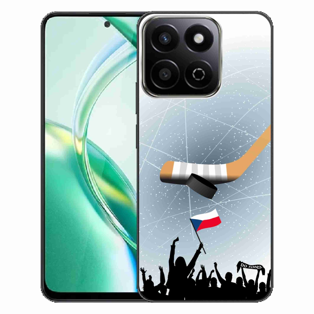 Zselés borítás mmCase a Honor 200 Smart 5G számára - hoki rajongóknak