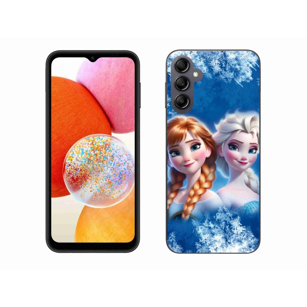 Gél védőburkolat mmCase Samsung Galaxy A14 4G/5G - Ice Kingdom 2