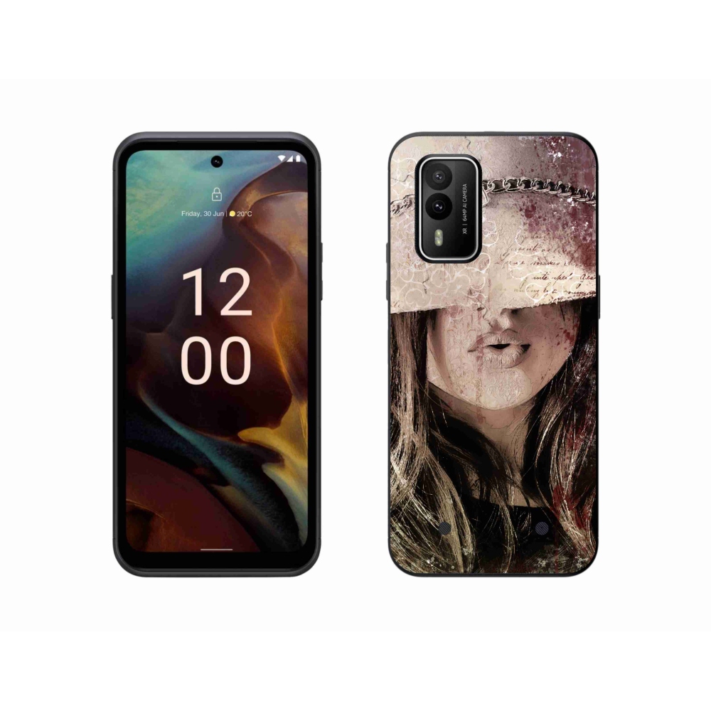 Zselés borítás mmCase a Nokia XR21 készülékhez - lány