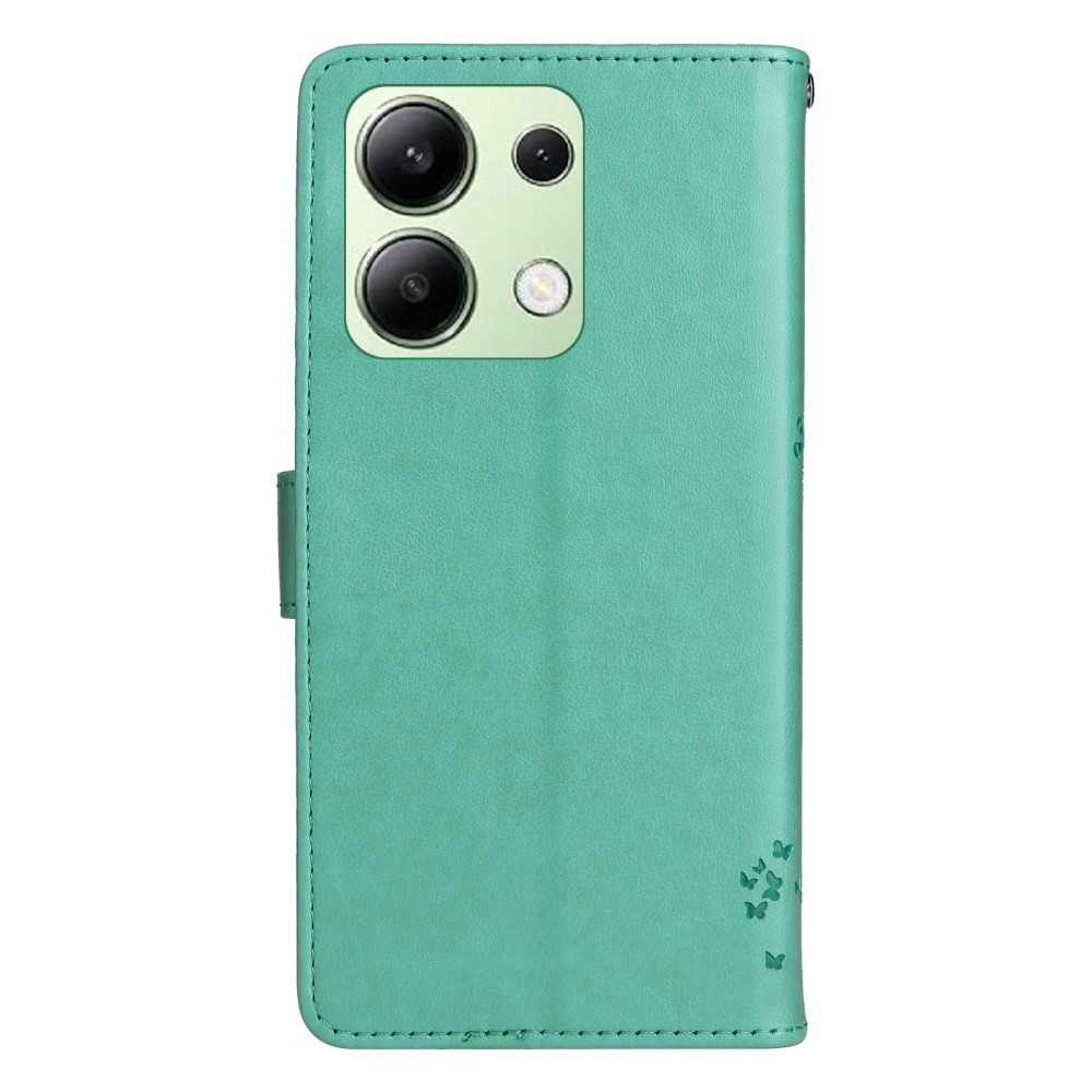 Fák könyve tok Xiaomi Redmi Note 13-hoz - teal - teal