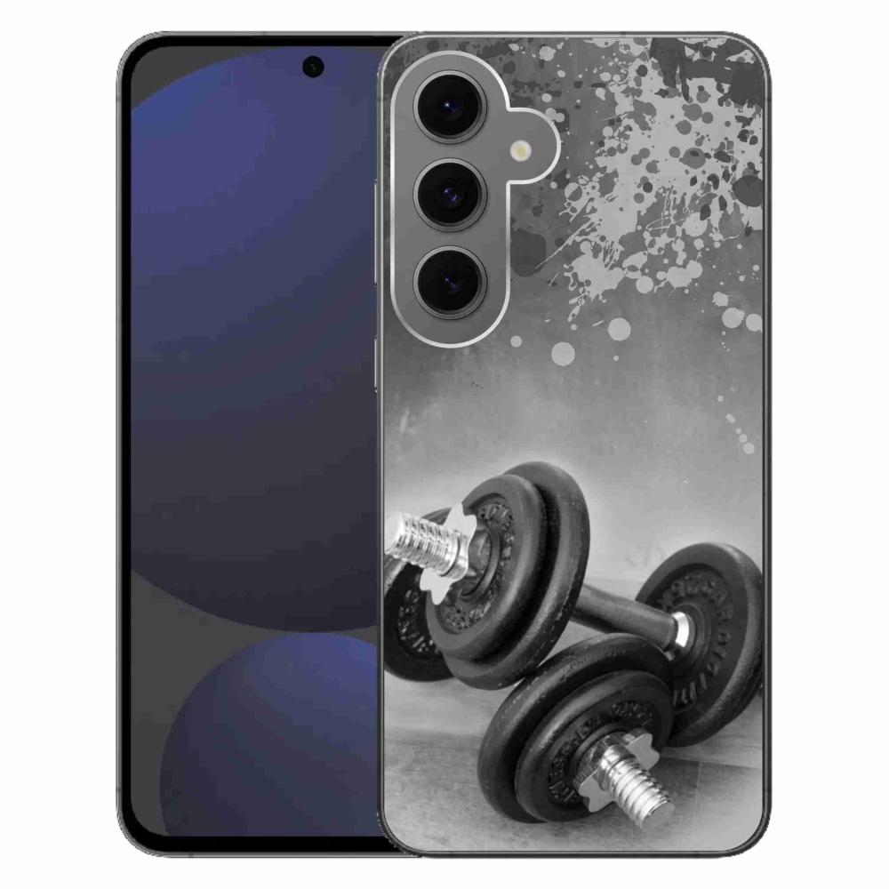 Gél védőhuzat mmCase Samsung Galaxy S24 FE - súlyzók 1