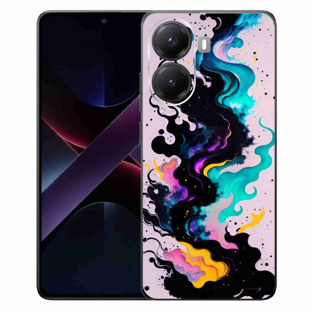 Gél borítás mmCase a Xiaomi Poco X7 Pro 5G számára - absztrakt motívum 4