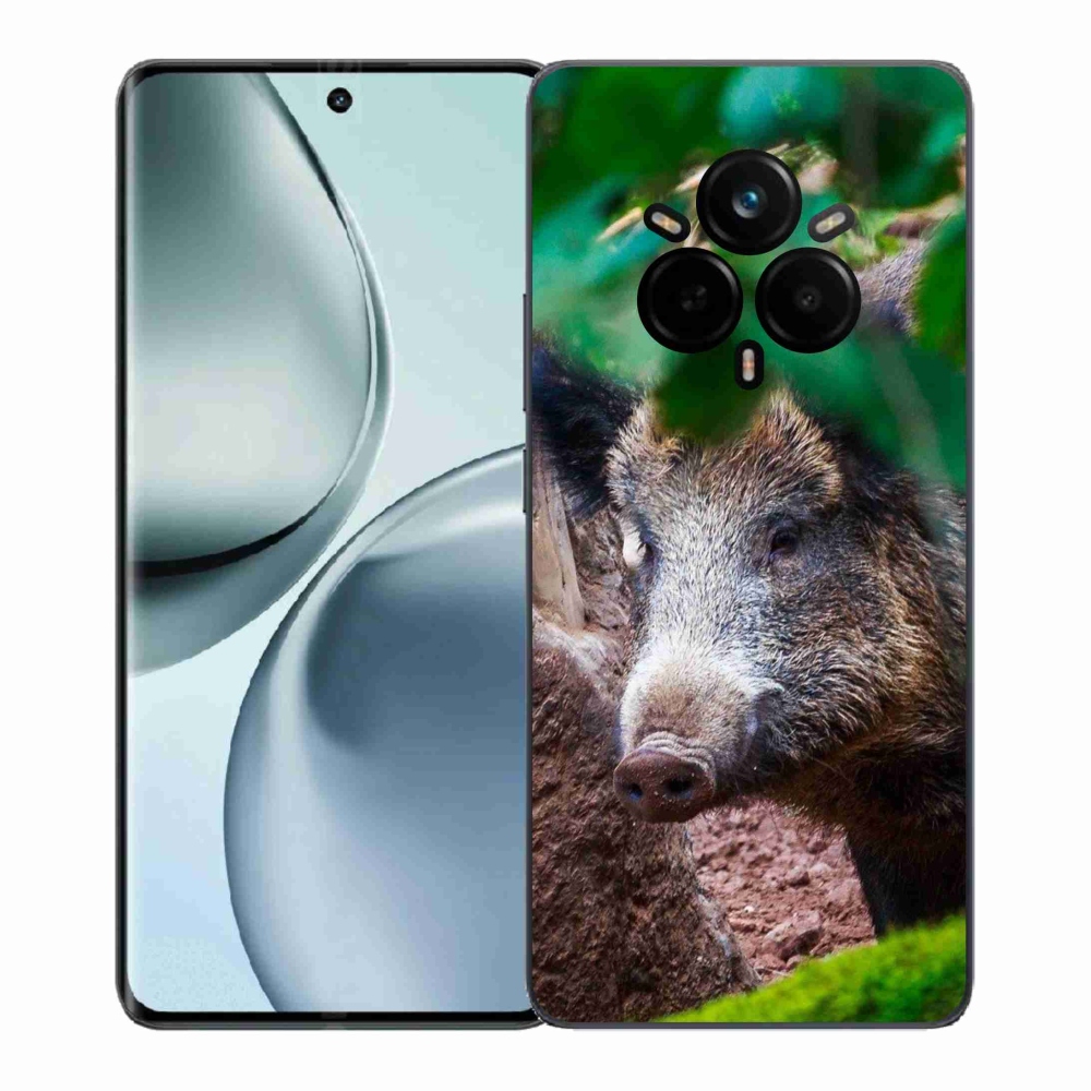 Gél borítás mmCase a Realme 14 Pro 5G készülékhez - vaddisznó