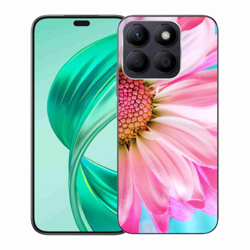 Zselés borítás mmCase a Honor X8b készülékhez - rózsaszín virág