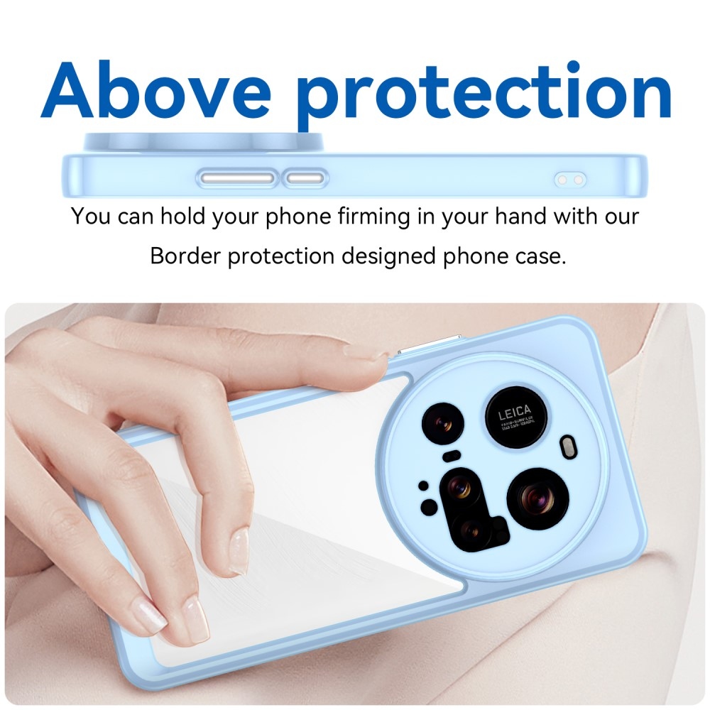 Gél tok fix hátlappal Xiaomi 15 Ultra - kék