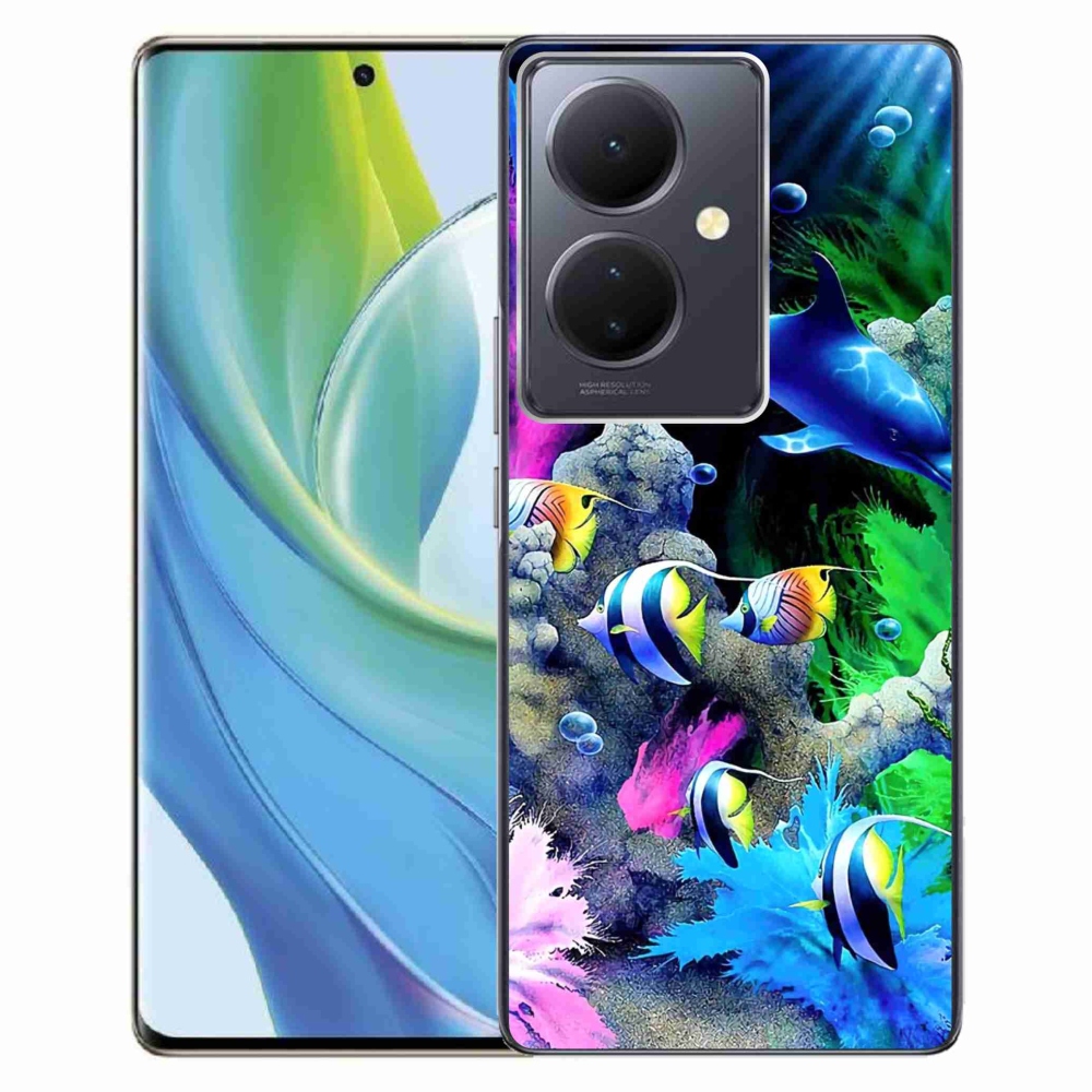Gél tok mmCase a Vivo V29 Lite 5G számára - Sea World
