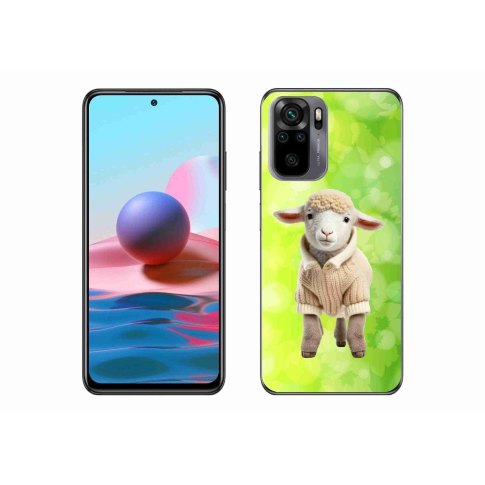 Gél borítás mmCase a Xiaomi Poco M5s készülékhez - bárány pulóverben