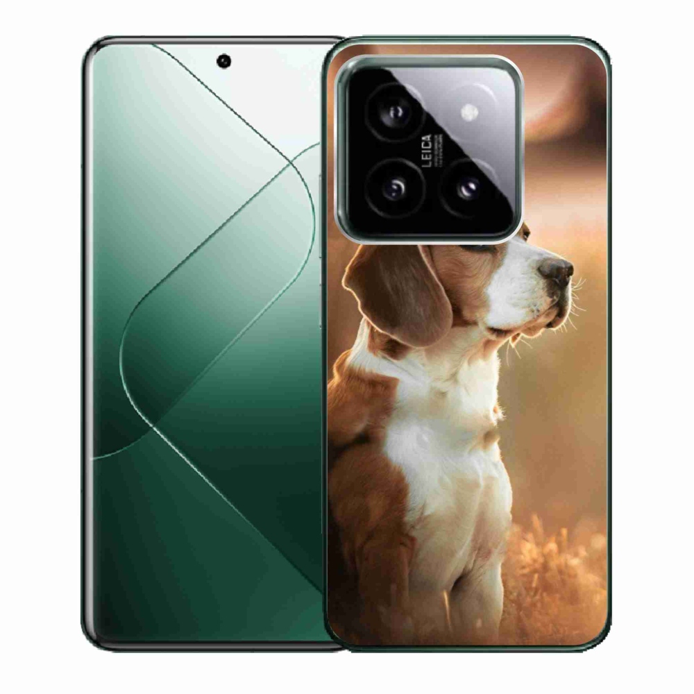 Gél borítás mmCase a Xiaomi 14-hez - bézs színű