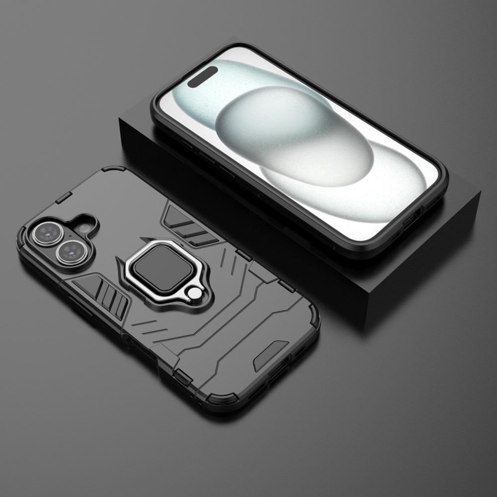 Guardy tartós iPhone 16 borító - fekete