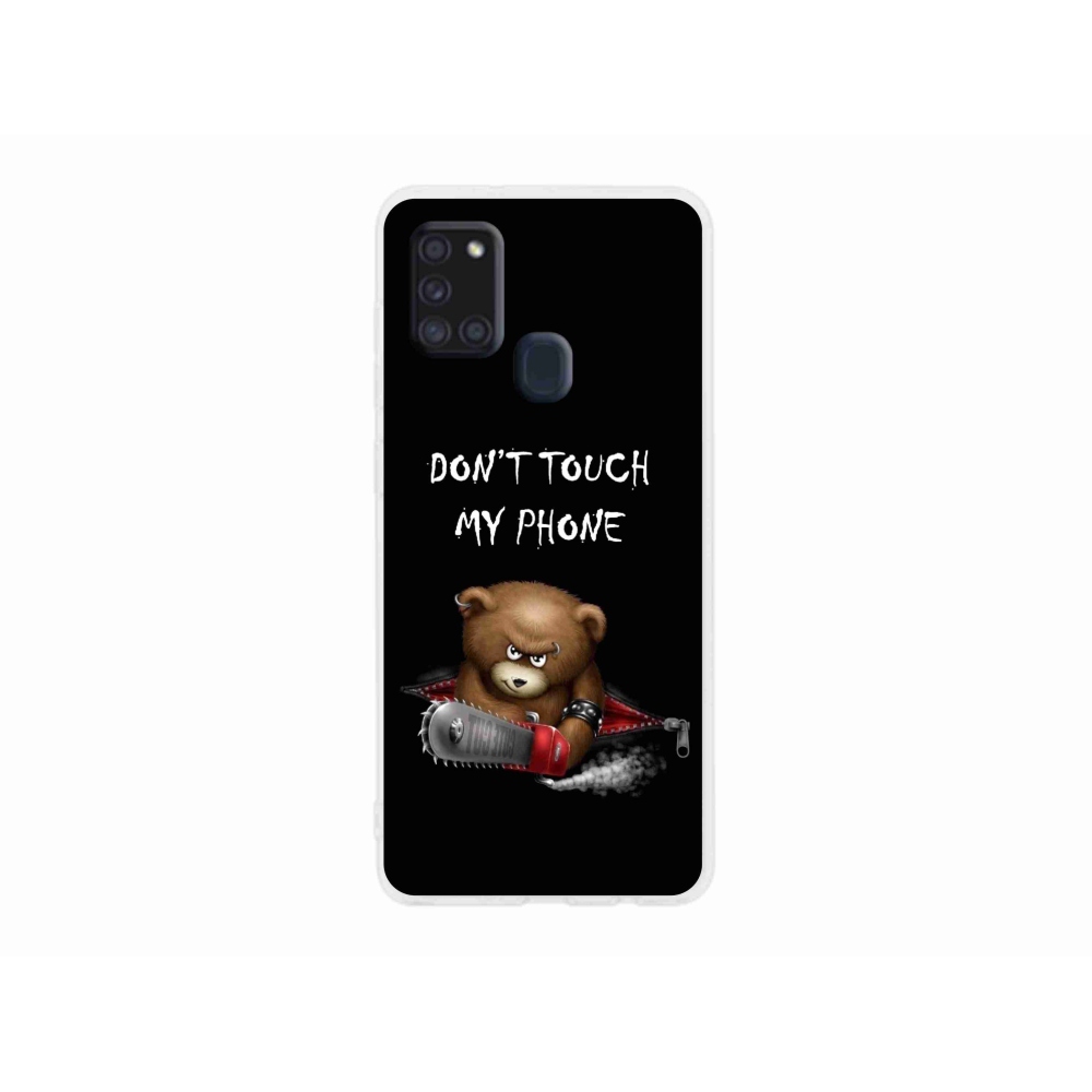 Gél védőburkolat mmCase Samsung Galaxy A21s - ne érintse meg a telefont