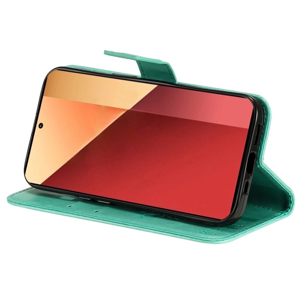 Fák könyve tok Xiaomi Redmi Note 13 Pro 4G/Poco M6 Pro - teal - teal - kék színű