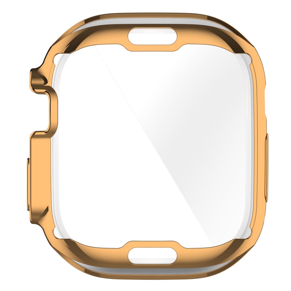 Puha, felpattintható zselés védőtok Apple Watch Ultra/Ultra 2 49 mm-es órához - rózsaarany