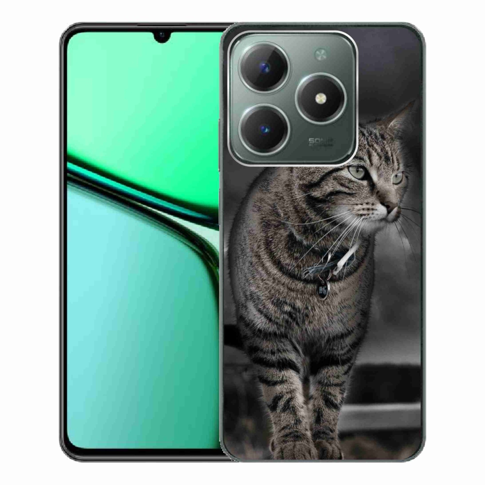 Zselés borítás mmCase a Realme C61 készülékhez - cat