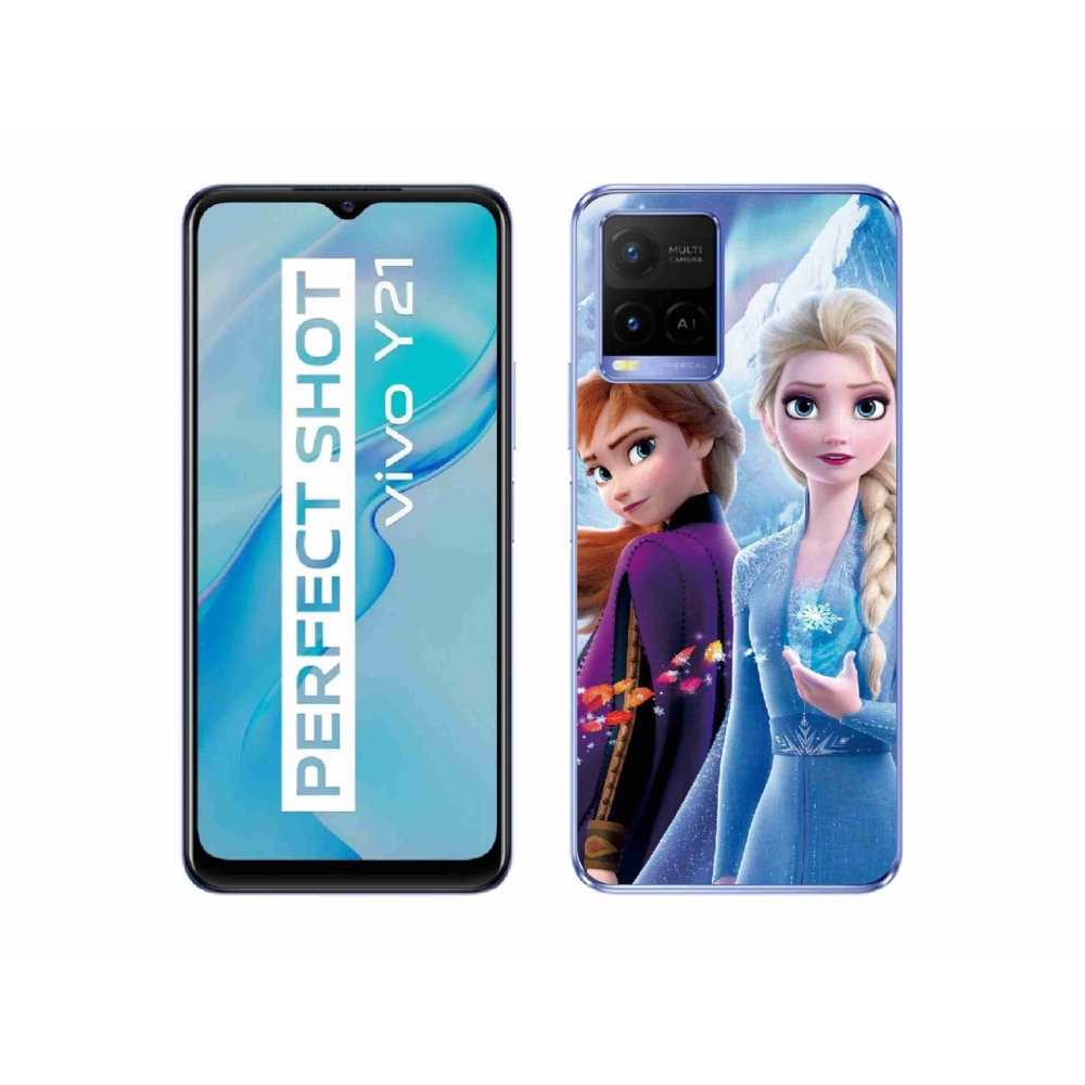 Gél borítás mmCase a Vivo Y21/Y21s/Y33s készülékhez - Ice Kingdom 3