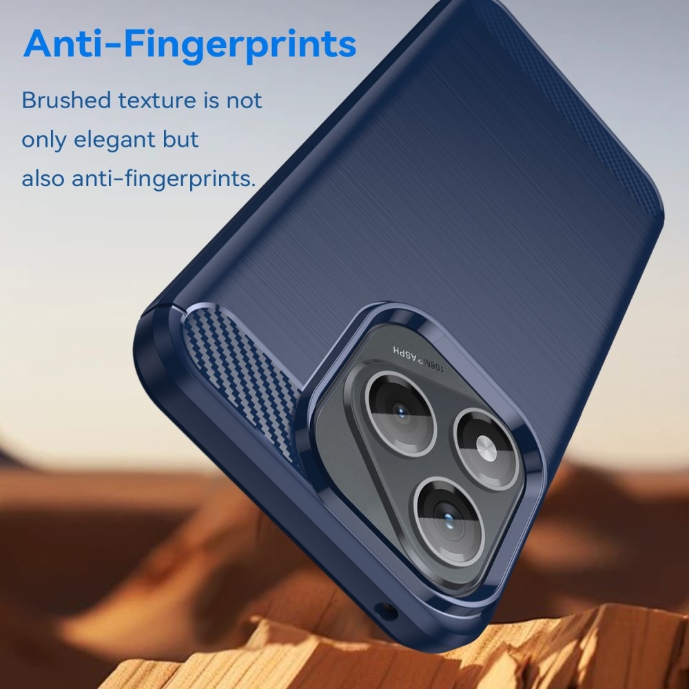 Szénálló zselés tok a Honor 400 Lite-hoz - kék