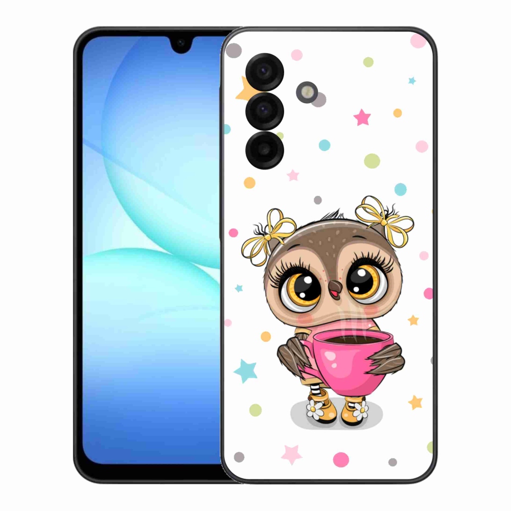 Zselés borítás mmCase Samsung Galaxy A17 4G/5G - rajzfilm bagolyhoz