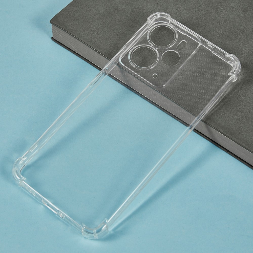 Átlátszó zselés tok megerősített sarkokkal a Realme 14 5G készülékhez