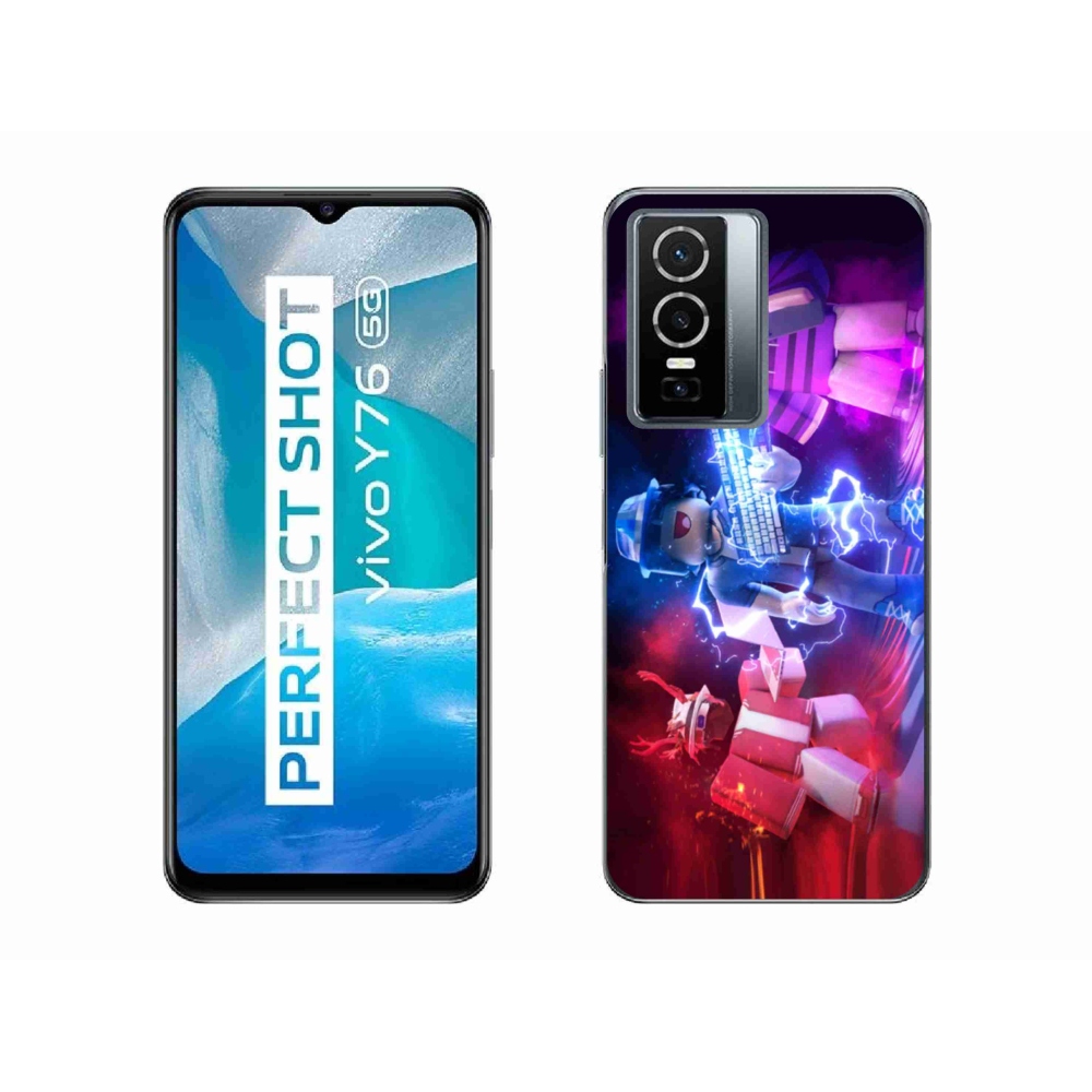 Zselés borítás mmCase a Vivo Y76 5G-n - roblox