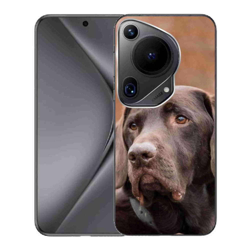 Gél tok mmCase a Huawei Pura 70 Ultra készülékhez - barna labrador