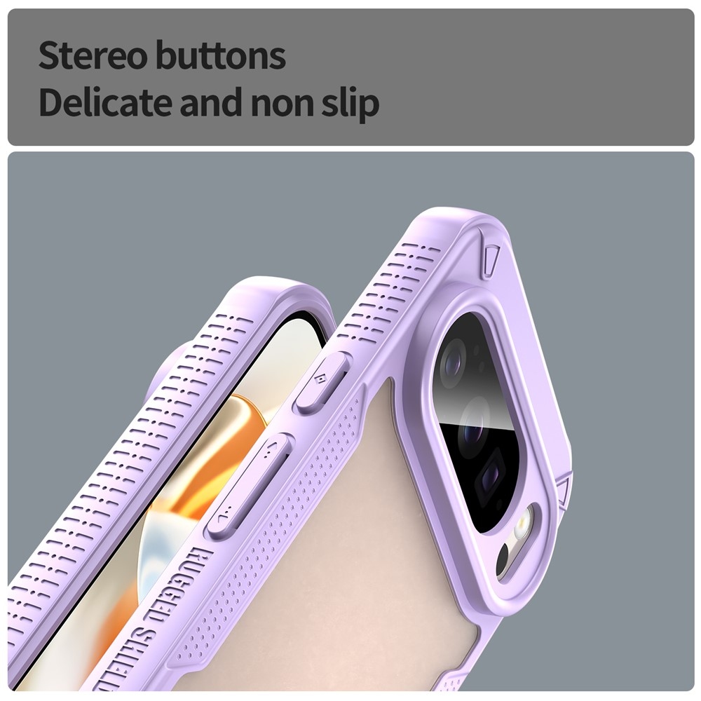 Tartós, matt borítás a Google Pixel 10 Pro/Pixel 10 készülékhez - lila