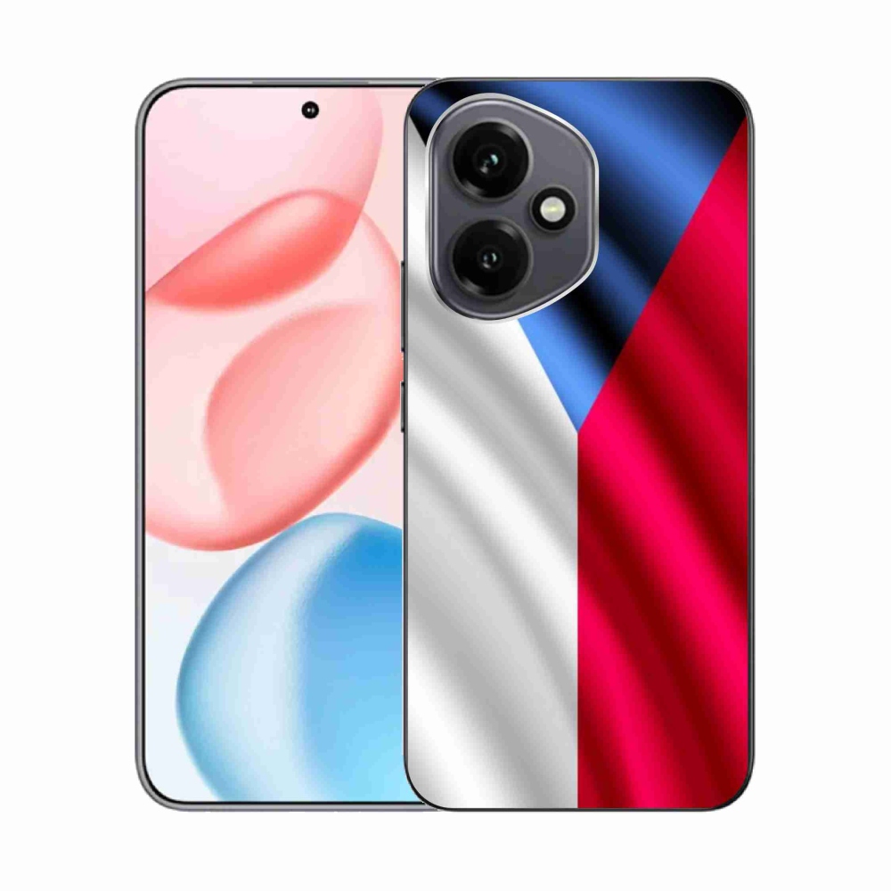 Zselés borítás mmCase a Honor 400-hoz - cseh zászló