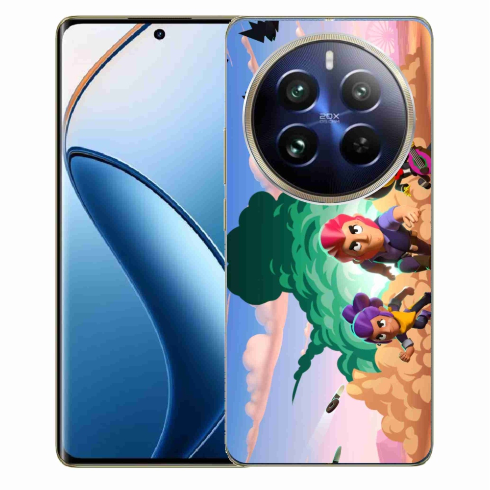 Gél borítás mmCase a Realme 12 Pro 5G/12 Pro+ 5G számára - brawl stars