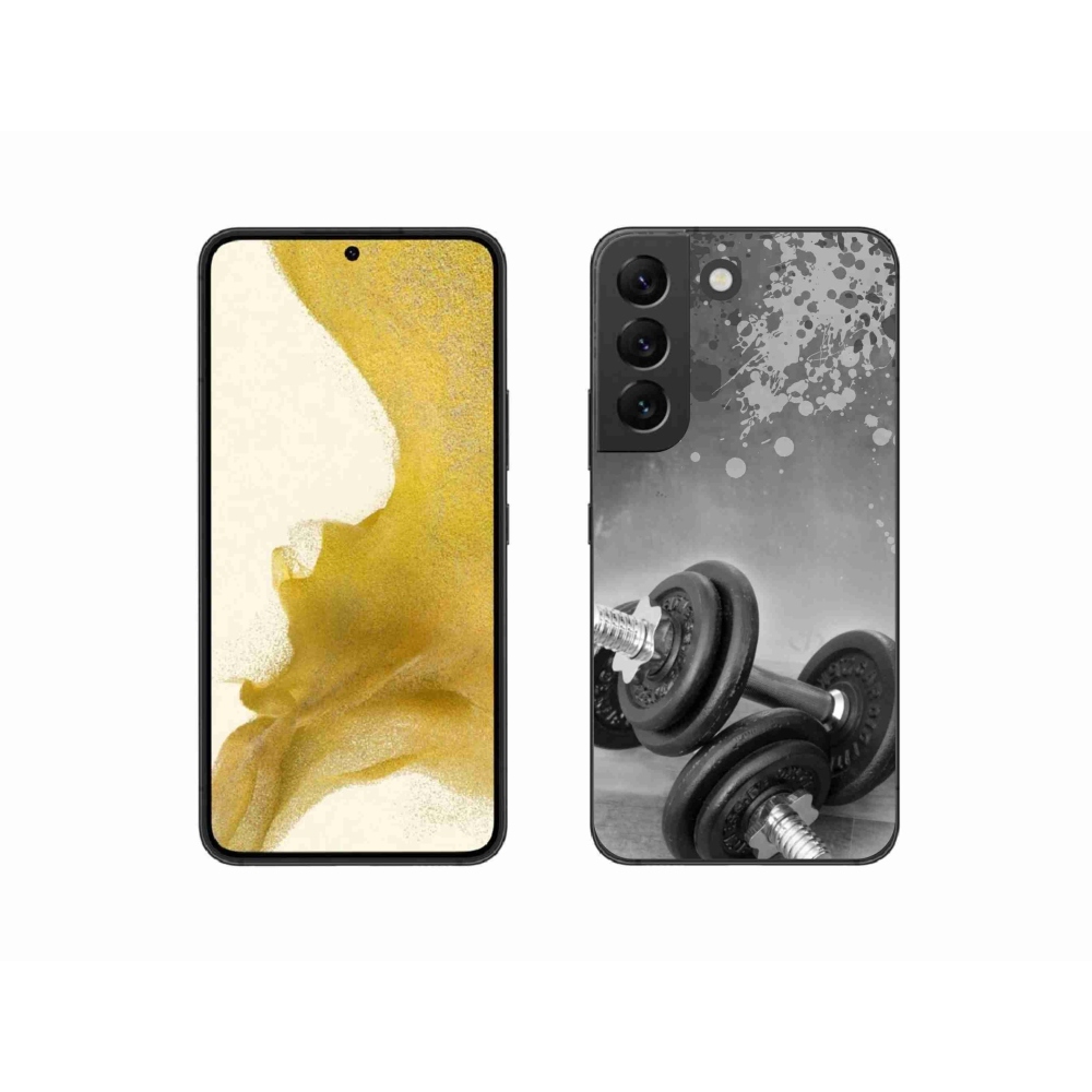 Zselés borítás mmCase Samsung Galaxy S22 5G - súlyzók 1