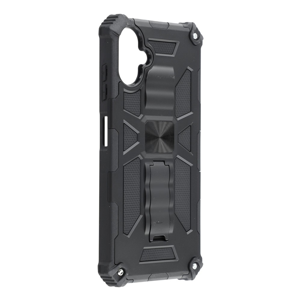 Ütésálló hibrid borítás Samsung Galaxy A07 4G készülékhez - fekete