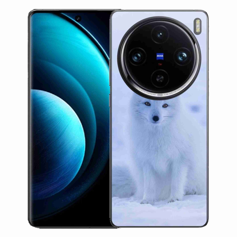 Zselés borítás mmCase a Vivo X100 Pro 5G készülékhez - polár róka