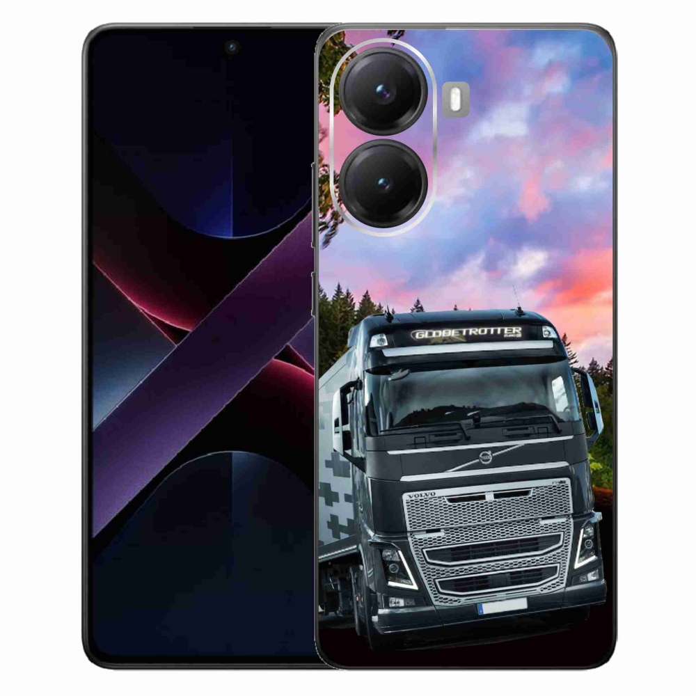 Gél borítás mmCase a Xiaomi Poco X7 Pro 5G számára - teherautó 2