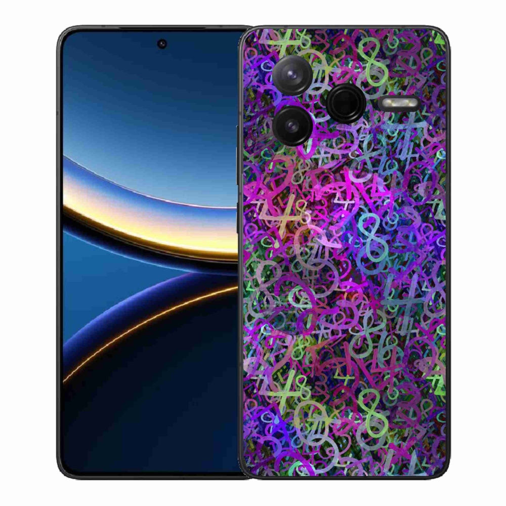 Gél borítás mmCase a Xiaomi Poco F7 Pro számára - absztrakt motívum 25